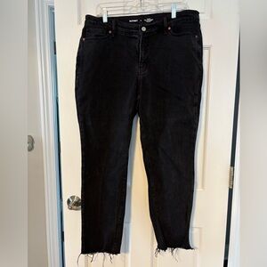Size 14 Old Navy Women’s O.G. Straight Black Jeans
